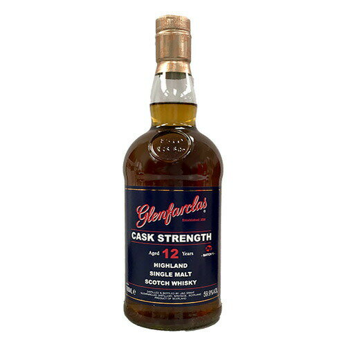 ウイスキー　グレンファークラス 12年 カスクストレングス バッチ2 700ml (77491☆)　洋酒 Whisky(98-0)