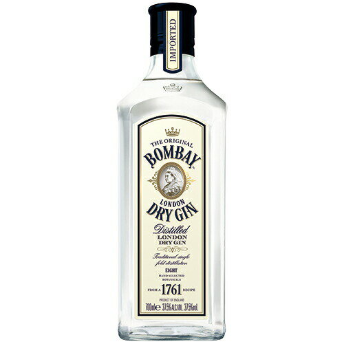 ジン　ボンベイ ドライジン 40度 (透明瓶) 700ml (26-7)(73305)　スピリッツ gin