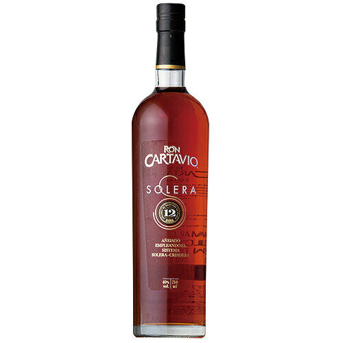 ラム　ロン カルタビオ ソレラ 12年 750ml (73973)　スピリッツ rum(73-6)