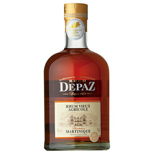 ラム　デパズ プランテーション 700ml (76640)　スピリッツ rum(77-4)