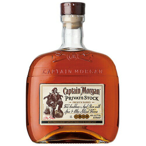 ラム キャプテンモルガン プライベート ストック 1000ml (73717) スピリッツ rum(35-4)