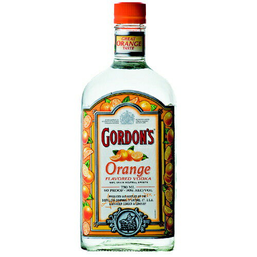 ウォッカ　ゴードン オレンジ ウォッカ 750ml (73506)　スピリッツ vodka(38-0)