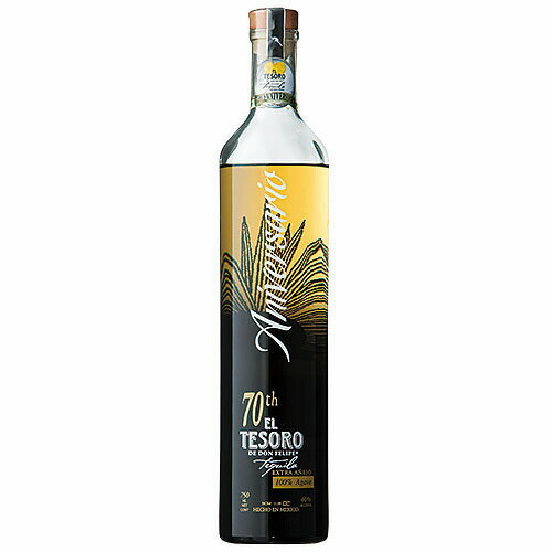 テキーラ　エルテソロ エクストラ アネホ 70th アニバーサリー 750ml (73657)　スピリッツ tequila(77-2)