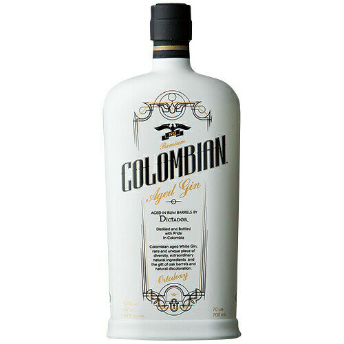 ジン コロンビアン エイジドジン オートドキシー (ディクタドール) 700ml (73352) スピリッツ gin(73-4)