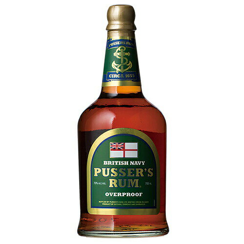 ラム　パッサーズ ブリティッシュ ネイビー ラム オーバープルーフ 750ml (73789)　スピリッツ rum(73-6)