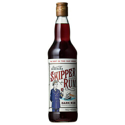 ラム　スキッパー デメララ ラム 700ml (76691)　スピリッツ rum(73-9)