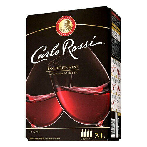 ワイン　カルロ ロッシ ダーク 黒ワイン 取寄 3000ml (A1005)　wine(97-0)