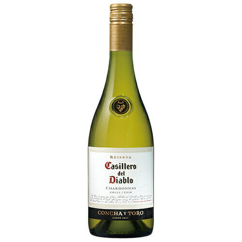 ワイン　コンチャイトロ カッシェロ デル ディアブロ シャルドネ 白 750ml (B080)　wine(42-0)
