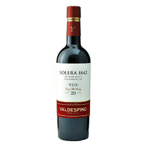 ワイン バルデスピノ ソレラ 1842 オロロソ 500ml (C286) wine(65-6)