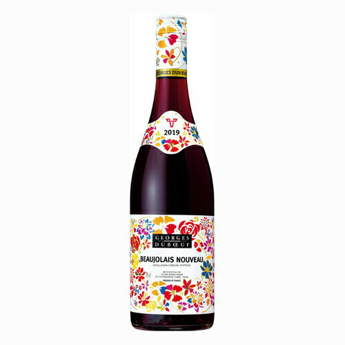 ワイン　ジョルジュ デュブッフ ボジョレー ヌーヴォー 2019 750ml (F793-2019）　wine(97-0)