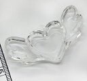 【アクリルレジン 透明枠パーツ】No.38 エンジェルハート型 1個