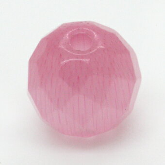 【キャッツアイ】ライトピンク　カット　8mm