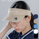 【公式ストア】新作 ゴルフ バイザー CLASSY GOLF COTTON VISOR 東京発 YUPPY QUOKKA 洗練されたデザイン×快適な被り心地 シ...