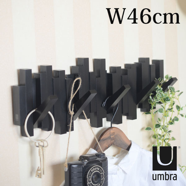 乐天商城 - 『壁掛けスティックスフック』（壁付け 壁掛け フック ハンガーハンガーフック 浮かせる収納 家具 引っ掛け 洋服掛け コート掛け 収納 おしゃれ インテリア ウォールフック アンティーク ナチュラル 石膏ボード用アンカー付き UMBRA アンブラ )