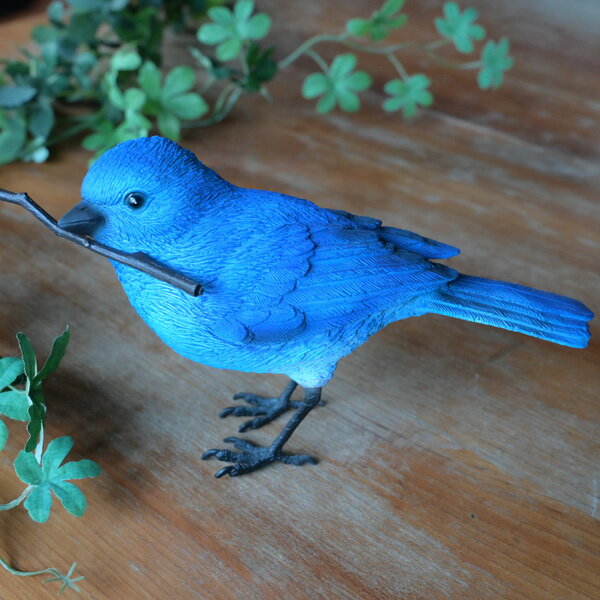 『 青い鳥 オブジェ magnet 』BIRDIE BILL Blue Bird おしゃれ リアル 置物 飾り 雑貨 インテリア 開運 グッズ 開運グッズ オブジェ オーナメント 玄関 かわいい 縁起物 プレゼント おすすめ 卓上 クリップホルダー