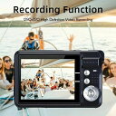 LCD Cm 6.86 用 Vlogging デジタルズームカメラ 8X デジタルカメラ HD 720P 18MP(2)