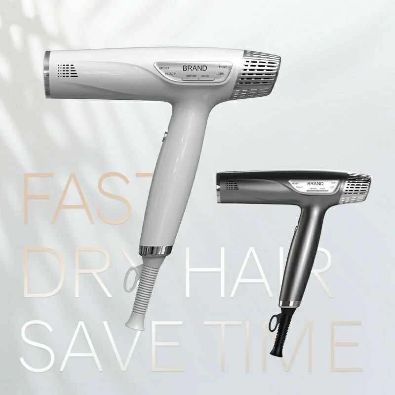 【送料無料】ヘアドライヤー ドライヤー コンパクト 3段階風量調整 シンプルモデル 付属ノズル1つ付き ..