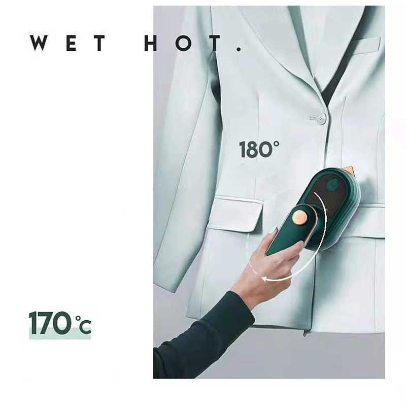 乾湿両用 シワ伸ばし スチームあいろん プレゼント 折りたたみ式 軽量 小型アイロン 熱転写プレス機 手作り DIY 旅行 出張 ミニアイロン 衣類スチーマー ...