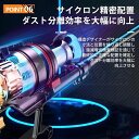小型 静音 軽量 強力吸引力 38000pa 自立式 コードレス サイクロン式 コード式(2)