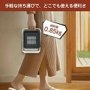 電気ストーブ 小型 卓上ヒーター 首振り 2秒速暖ファンヒーター 瞬間速暖 ヒーター 小型 省エネ(2)
