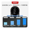 ガン 電動マッサージ器 ハンディガン アタッチメント 6レベル調節 全身ケア リラックス ストレス解消 軽量