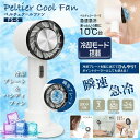 ハンディ扇風機 手持ち扇風機 1秒冷感 3段階風量 クーラー 瞬間冷感 扇風機 卓上 携帯扇風機