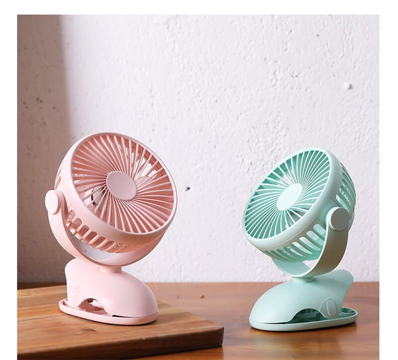 クリップ 卓上 小型 扇風機 静音 卓上扇 無段階調節 クリップ 卓上扇風機