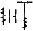 ガーデン工具 スパイラルドリルビット エンジンオーガ用 穴掘り器 長さ60cm cm 直径10 手動式アースドリル