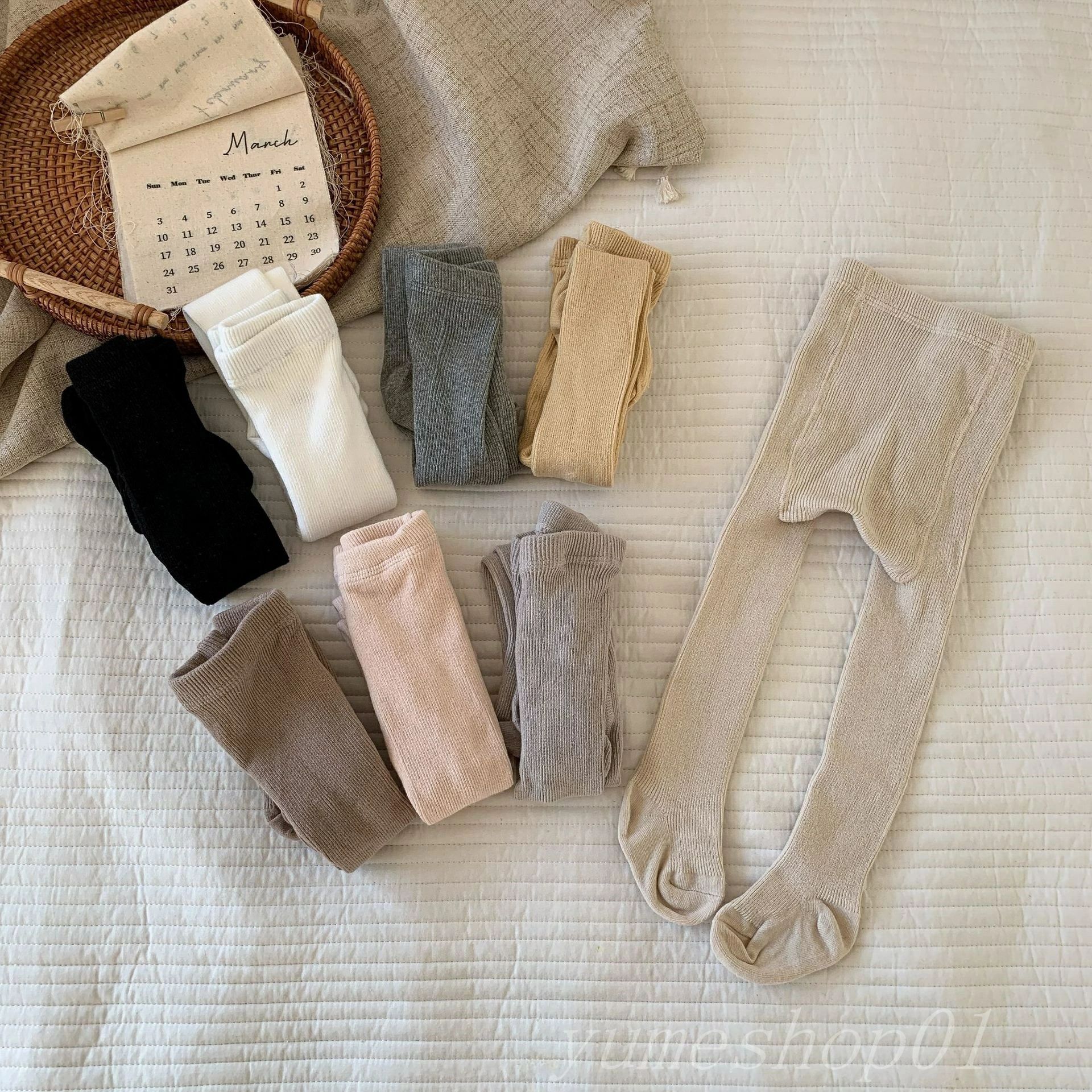 【送料無料】子供服の女の子のストッキング2025春の新型子供韓国版の子供用靴下の女の子のレギンス