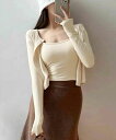 ショート丈 セットアップ カップ付き 前開き 春秋服 おしゃれ 無地 アンサンブル