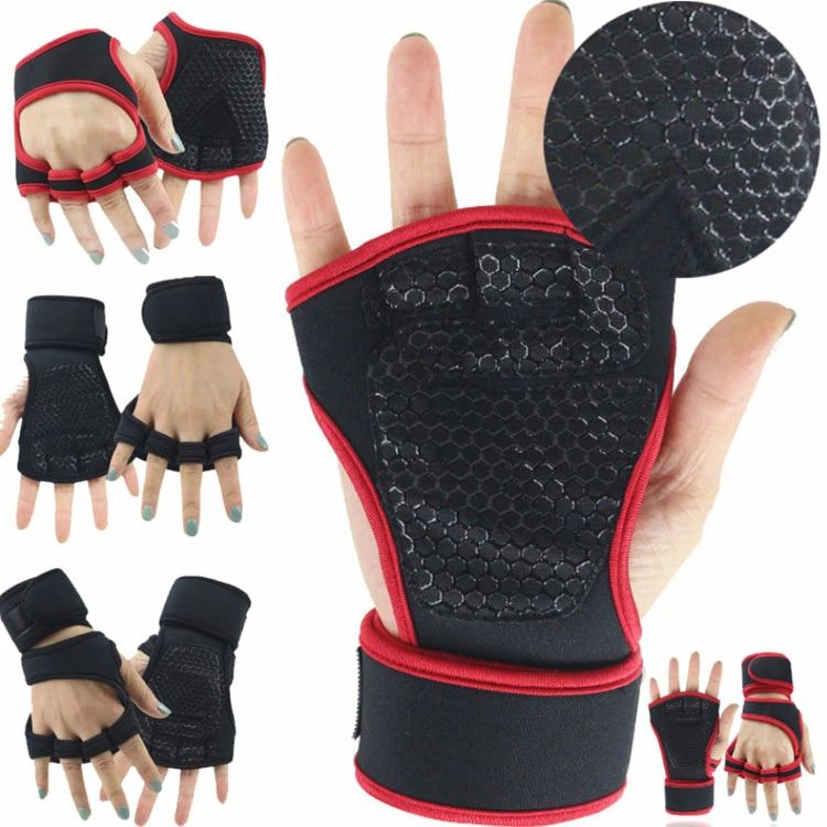 筋トレグッズ 補助 筋トレ 滑り止め 蒸れない ジム 左右セット 手首サポーター トレニンーグ手袋