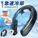 ネッククーラー 冷却プレート 扇風機 首かけ 冷/暖 冷却ブレート付き -16°C ネックファン