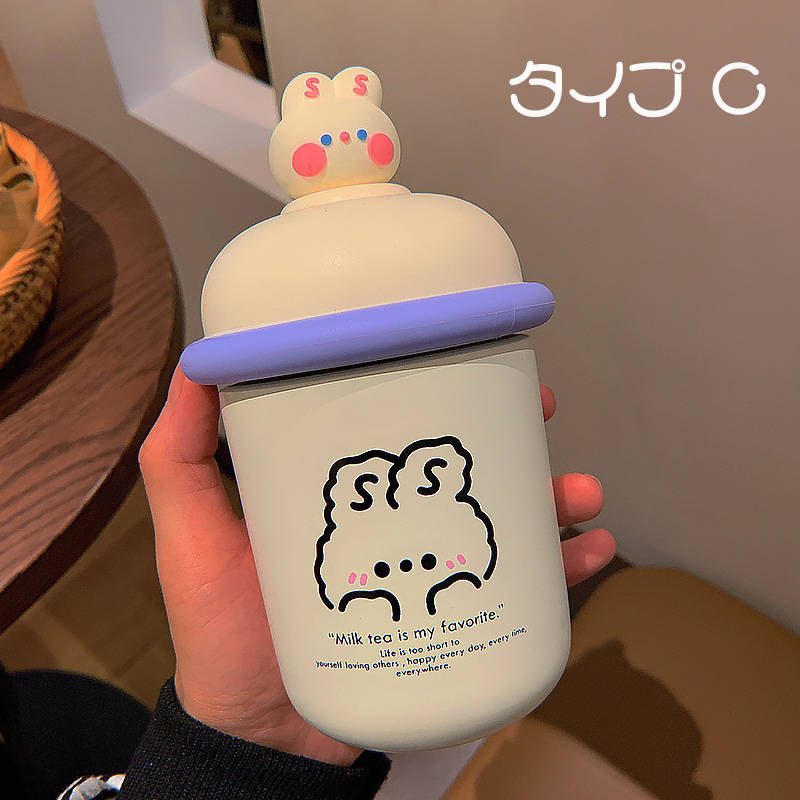 【 】 かわいい魔法瓶 ml タンブラー 水筒 マグ 真空断熱ボトル ステンレスボトル 直飲み 保温 マイボトル