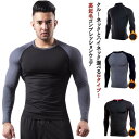 アンダーシャツ 裏起毛 スポーツウェア スポーツ 長袖 コンプレッションウェア 防寒着 メンズ 冬用 保温 インナー