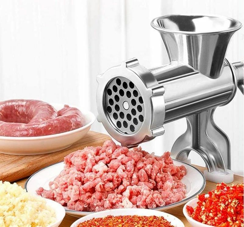 家庭用 多機能 手動式 ミンサー ひき肉器 ソーセージマシン ミートグラインダー ソーセージ作り 唐辛子 最新改良品 手動挽肉機