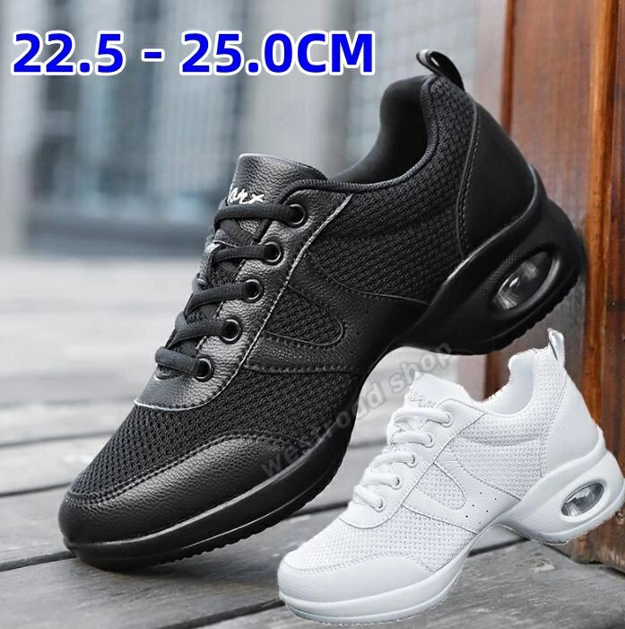 美脚 軽量 通気性 おしゃれ 黒 白 ローカット スニーカー ダンス ヒップホップ ダンスシューズ レディース