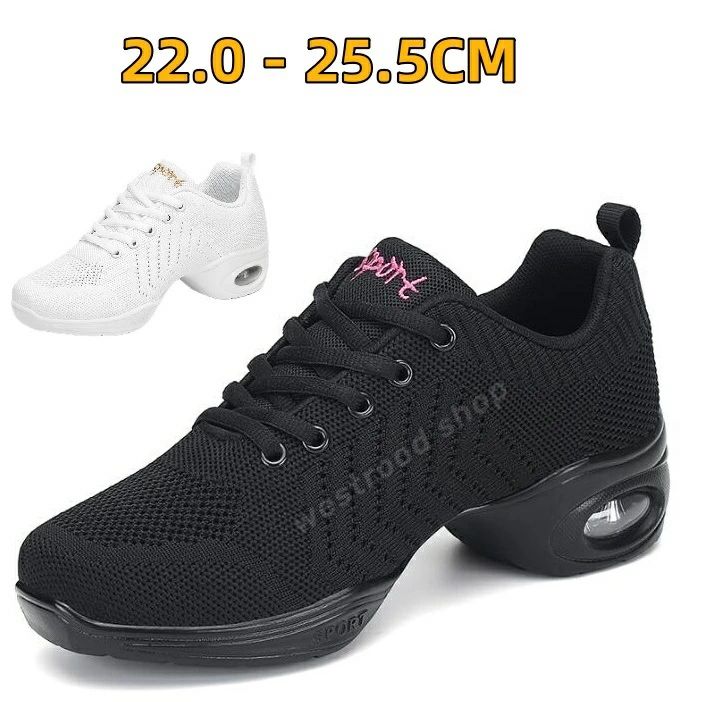 ランニングシューズ メッシュシューズ ローカット ダンススニーカー シューズ 靴 レディース ダンスシューズ