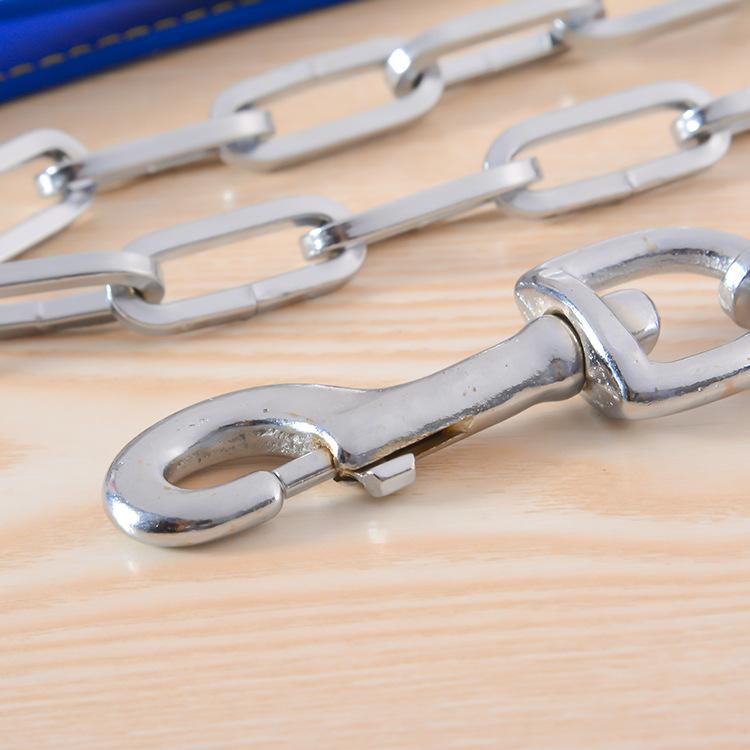 猫用リード 散歩用リード 犬用リード ペット用 亜鉛メッキ 1.6m(x5) 犬用チェーン