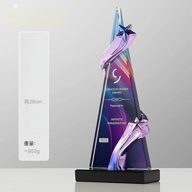 徽章業界 表彰品 耐久性 美しさ 環境保護 最高品質 水晶 屈折率 透明度 クリスタルガラス 高級ガラス ..