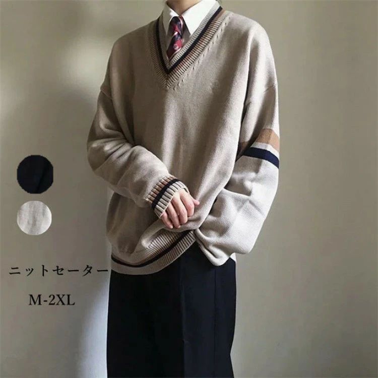 通勤 オフィス カジュアル 大人 着痩せ 大きいサイズ トップス ニットソー 長袖 プルオーバー Vネック ..