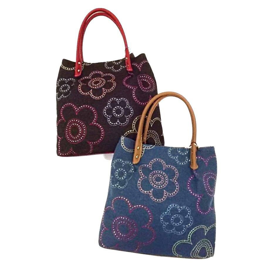 バッグ デニム生地 縦型 中国製送料無料 代引手数料込み