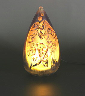 梟（スタンド照明）