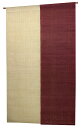 2色麻のれん・京紫色（手織り和風麻暖簾） ●サイズオーダー可/ おしゃれ な 和風 モダン のれん ロング 約 88×150cm