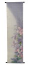 タペストリー・花ダイコン(受注製作) / 和モダン お洒落 壁掛け / インテリア タペストリー 和風 壁飾り 約36×130cm