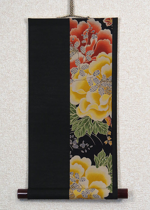 葉書掛軸-s11:1点物 (モダン 掛け軸)