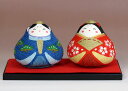 ひな祭り 麻人形:みやび雛(台座付き)