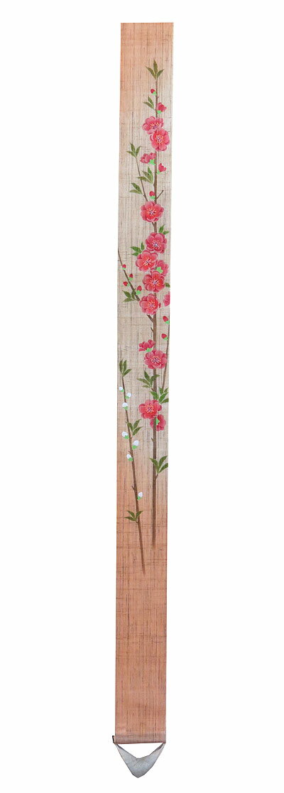 和風 細タペストリー・桃の花/ 和モダン タペ...の紹介画像2