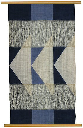 本麻タペストリーほぐし織・気