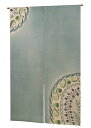 麻のれん:いにしえ/ 和風 暖簾 (受注製作) おしゃれな 和モダン のれん ロング 約 88×150cm