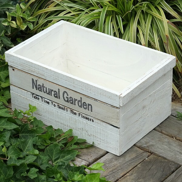 ◇CULTIVATOR 04-2148 ウッドプランター／NATURAL GARDEN 角LL 木製プランター